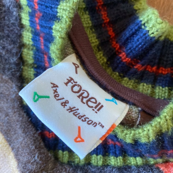 NWT Boys Fore!! Alex & Hudson Sweater - Picture 4 of 6